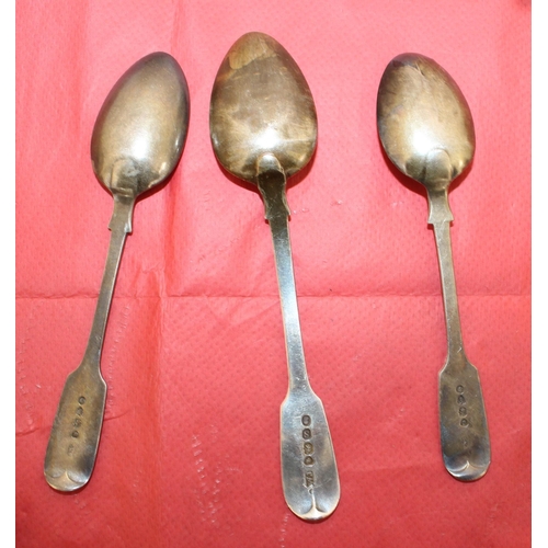 513 - Collection Of Silver/ Silver Hallmarked Spoons Total Weight-165g