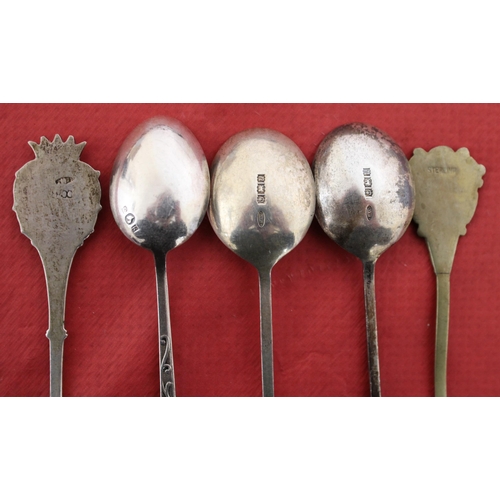 513 - Collection Of Silver/ Silver Hallmarked Spoons Total Weight-165g