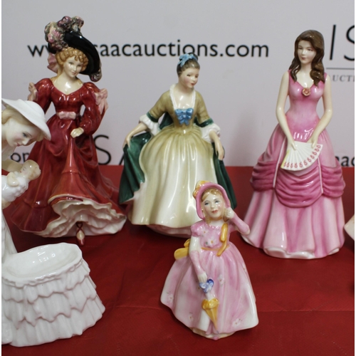 15 - Selection of Royal Doulton Figurines  
Tallest 22.5cm
COLLECTION ONLY