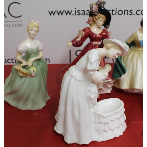 15 - Selection of Royal Doulton Figurines  
Tallest 22.5cm
COLLECTION ONLY