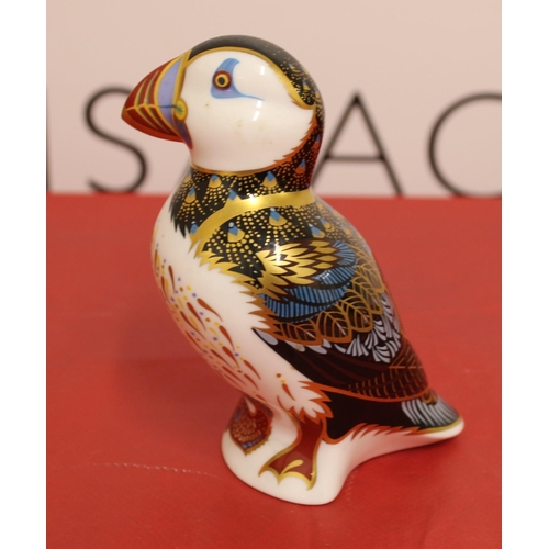 25 - Royal Crown Derby Porcelain Puffin
Height 12cm
COLLECTION ONLY