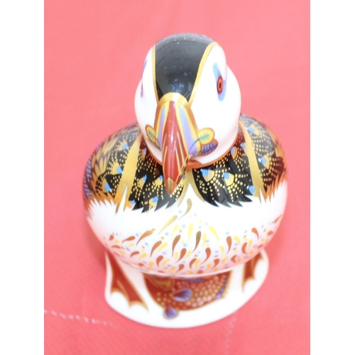 25 - Royal Crown Derby Porcelain Puffin
Height 12cm
COLLECTION ONLY