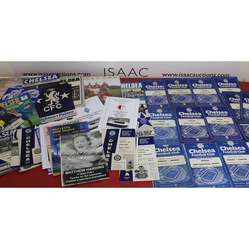 275 - Large Quantity of Football Programmes featuring Chelsea ( Home & Away)  - 1954 to Present Day

Also ... 