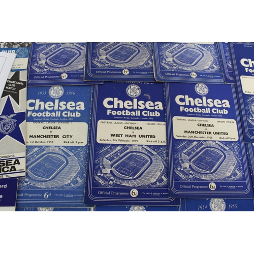 275 - Large Quantity of Football Programmes featuring Chelsea ( Home & Away)  - 1954 to Present Day

Also ... 