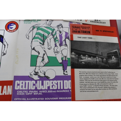 278 - Football Programme Collection from the 1970's and 80's. Domestics European Games -Couple late 1960's... 