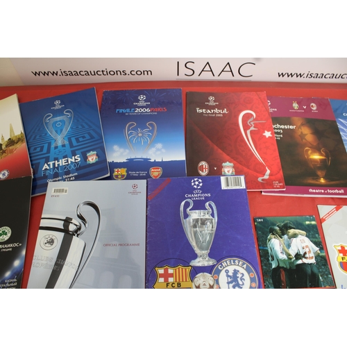 280 - Champion League Final Programmes from 2002 to 2012 ( plus others)