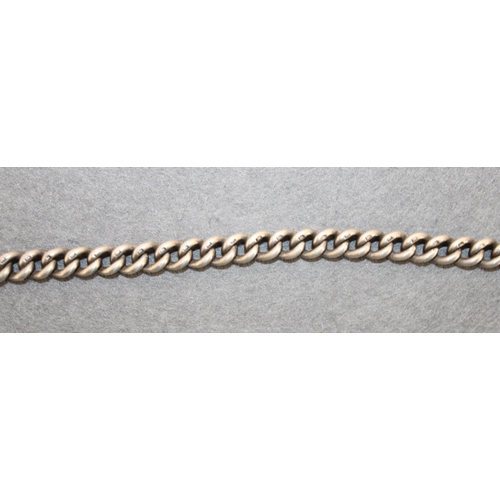 515 - Silver Hallmarked Pocket Watch Chain