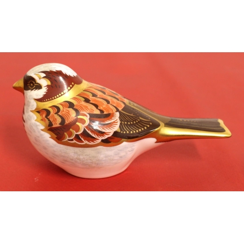 65 - Pair of Royal Crown Derby Birds - House Sparrow and Blue Tit
All Proceeds Go To Charity