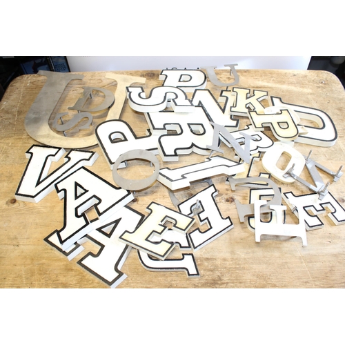 152 - Job Lot of Letters - Metal and Plastic - Different sizes