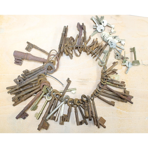 153 - Large Collection of Vintage Keys