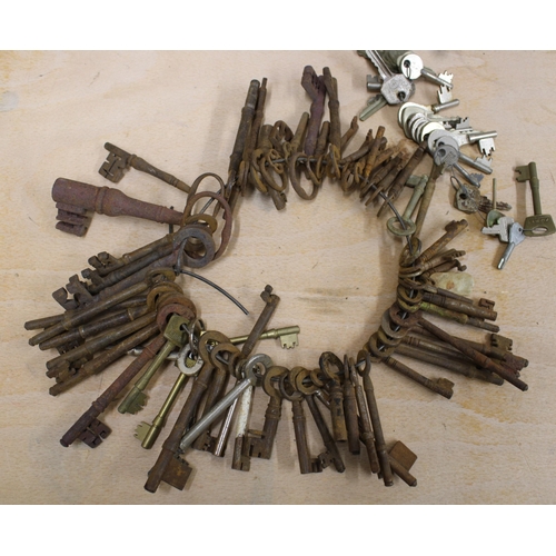 153 - Large Collection of Vintage Keys