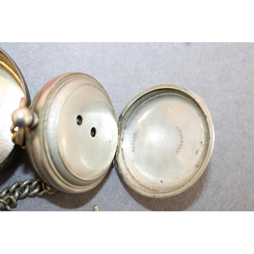 569 - PocketWatch with Chain and Key - Untested