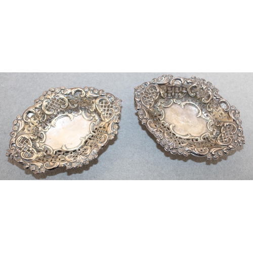 518 - Pair of Silver Hallmarked Bob Bon Dishes