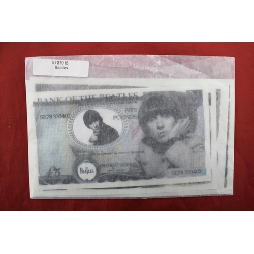 359 - The Beatles Paper Money Notes