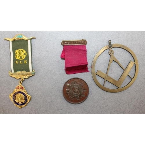 169 - Three Masonic Medals