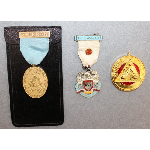 170 - Three Masonic Medals