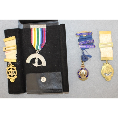 171 - Four Masonic Medals