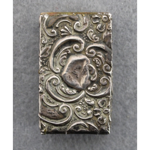 521 - Silver Clad Enamelled Box