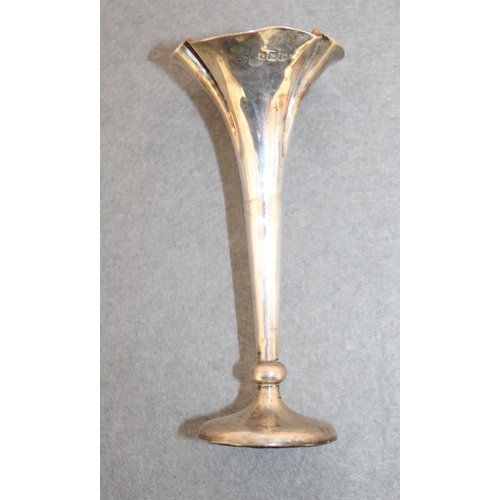 526 - Silver Hallmarked Vase