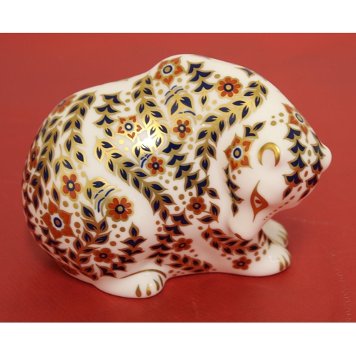 119 - Royal Crown Derby Russian Bear
Height 9cm
COLLECTION ONLY