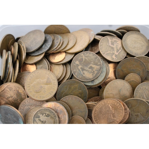 288 - 2kg Collection Of Mixed Brown Coinage