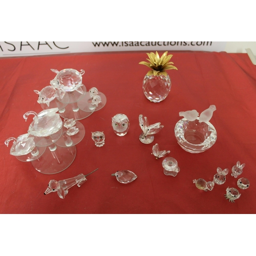 4 - Collection Of Swarovski Crystal Items (Pineapple 11cm High)
COLLECTION ONLY