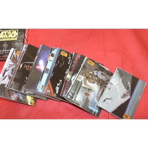 37 - A Selection Of Star Wars Cards Etc