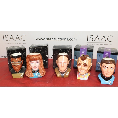 133 - Boxed Star Trek Collectable Mugs