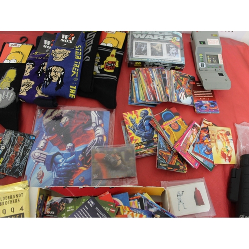 39 - Mixed Collectables Of Marvel, Simpsons And Star Trek