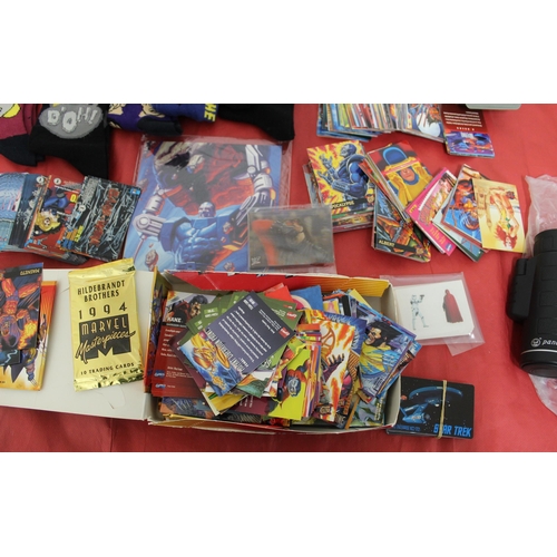 39 - Mixed Collectables Of Marvel, Simpsons And Star Trek