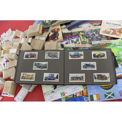 51 - Large Quantity Of Very Collectable Tea Cards With Albums/Trade Cards/Cigarette Cards/Etc