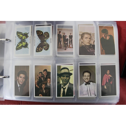 55 - Large Quantity Of Very Collectable Tea Cards & Cigarette Cards In Folders
Including Complete Sets