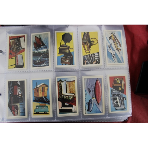 55 - Large Quantity Of Very Collectable Tea Cards & Cigarette Cards In Folders
Including Complete Sets