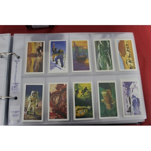 55 - Large Quantity Of Very Collectable Tea Cards & Cigarette Cards In Folders
Including Complete Sets