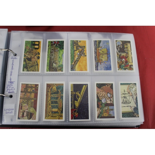 55 - Large Quantity Of Very Collectable Tea Cards & Cigarette Cards In Folders
Including Complete Sets