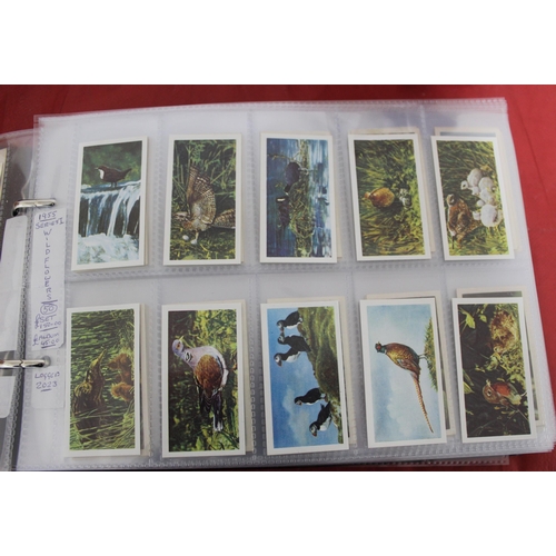 55 - Large Quantity Of Very Collectable Tea Cards & Cigarette Cards In Folders
Including Complete Sets