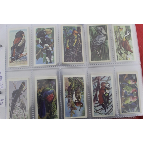 55 - Large Quantity Of Very Collectable Tea Cards & Cigarette Cards In Folders
Including Complete Sets