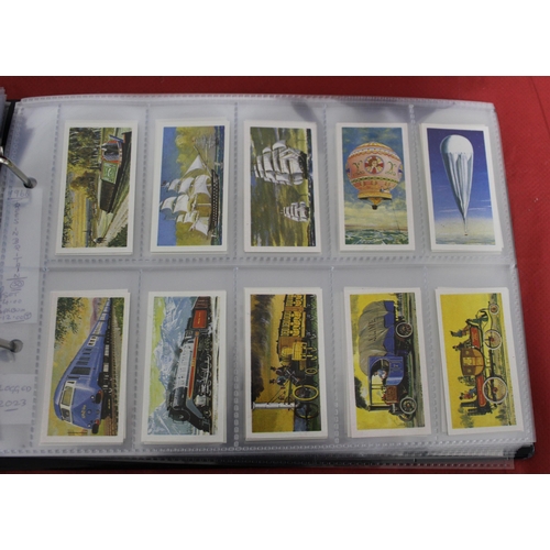 55 - Large Quantity Of Very Collectable Tea Cards & Cigarette Cards In Folders
Including Complete Sets