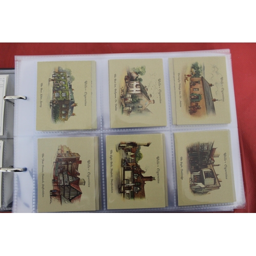 55 - Large Quantity Of Very Collectable Tea Cards & Cigarette Cards In Folders
Including Complete Sets