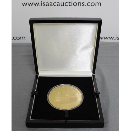 317 - The London Mint Office Boxed The 2013 Enthroned Coronation Super Crown
Fully Layered With Pure 24 Ca... 