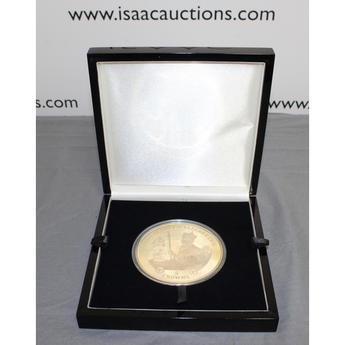 317 - The London Mint Office Boxed The 2013 Enthroned Coronation Super Crown
Fully Layered With Pure 24 Ca... 