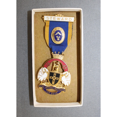 85 - A Collection of Boxed Masonic Medals