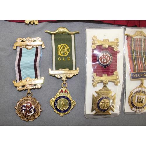 92 - A Collection Of Masonic Medals