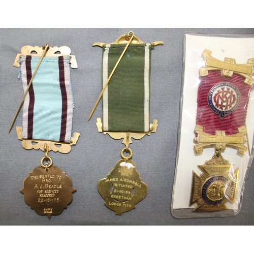 92 - A Collection Of Masonic Medals