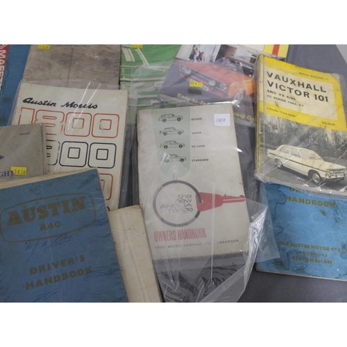 209 - Vintage Automobilia Car Handbooks
All Proceeds Go To Charity