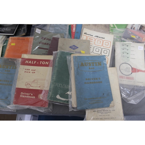 209 - Vintage Automobilia Car Handbooks
All Proceeds Go To Charity