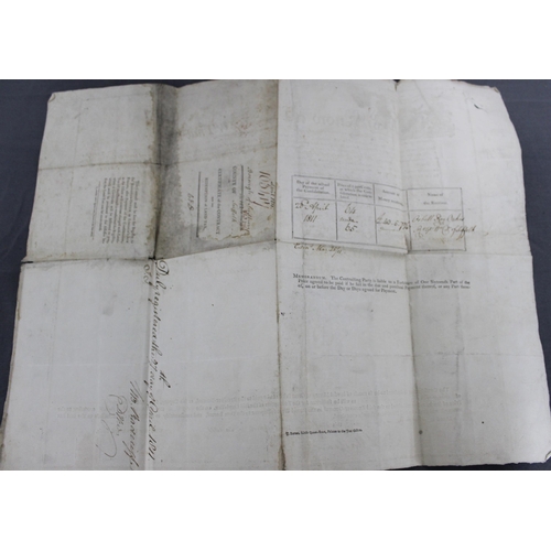 175 - Historical Tax Office Document from 1811 relating to Land Purchase in Sudbury, Suffolk