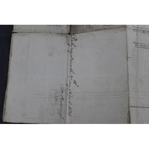 175 - Historical Tax Office Document from 1811 relating to Land Purchase in Sudbury, Suffolk