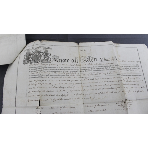 175 - Historical Tax Office Document from 1811 relating to Land Purchase in Sudbury, Suffolk