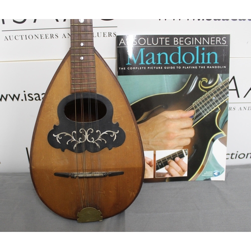 168 - Carlo Overi & Figlio, Napoli  Mandolin. Comes with a Learning Guide Booklet

Collection Only